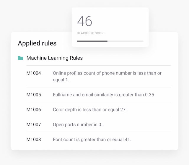 Increase security with machine learning