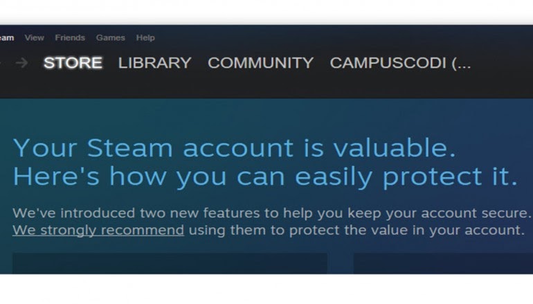 Steam ATO notification fraud prevention