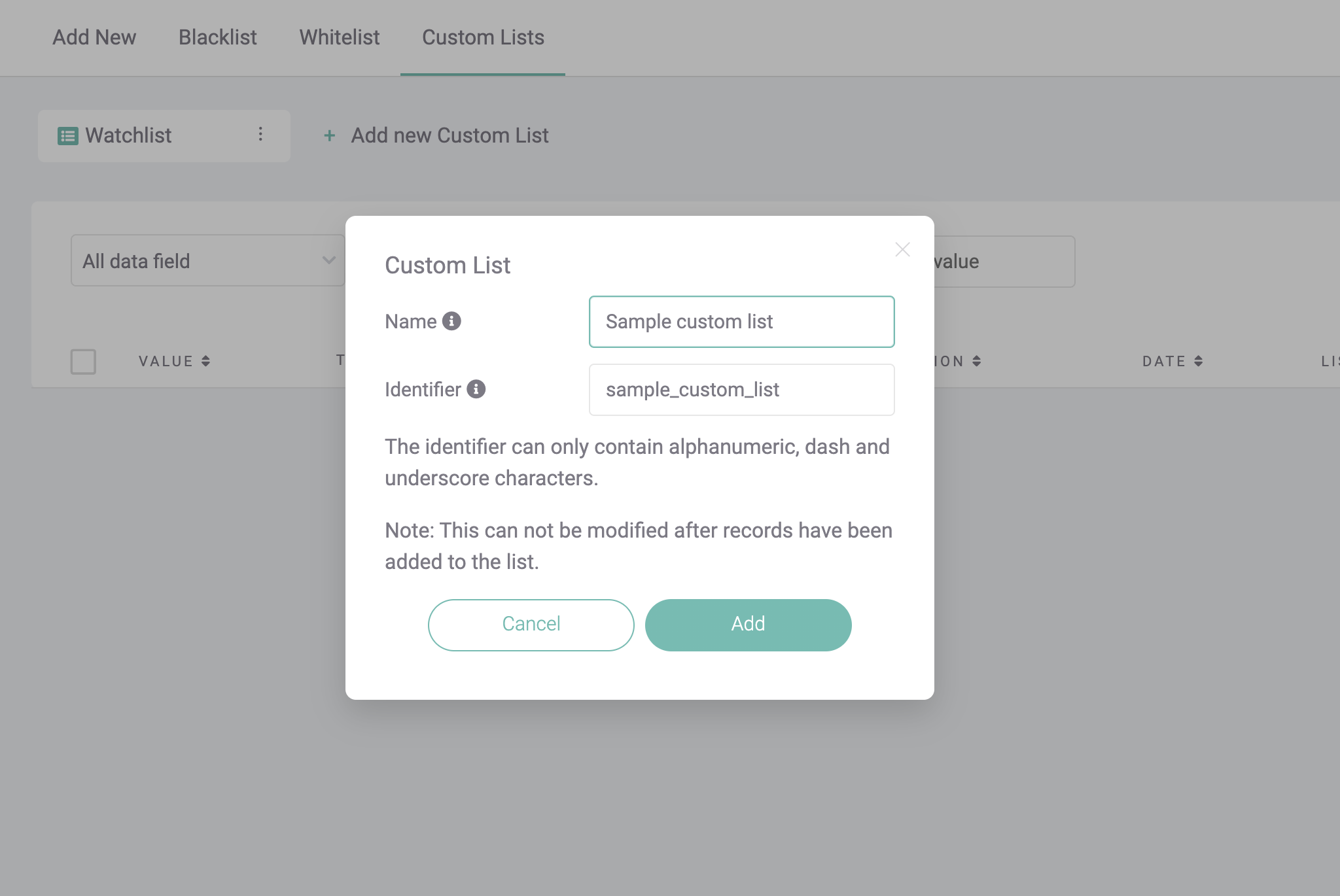 SEON Product Update: Introducing Custom Lists - SEON