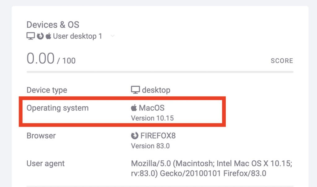 Device Fingerprinting Example