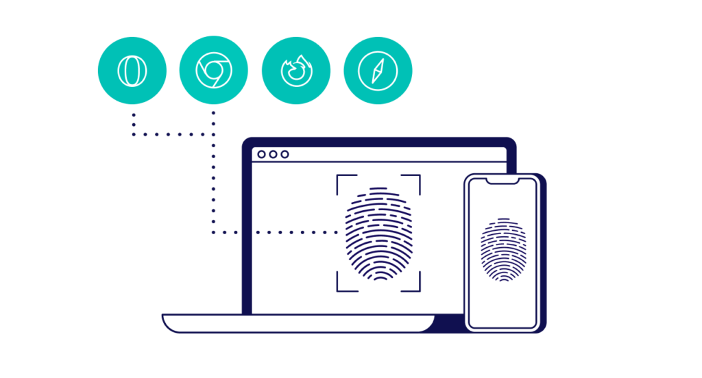 browsers detected by the browser fingerprint