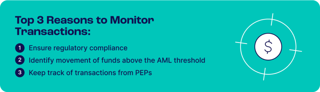 top 3 reasons to use transaction monitoring