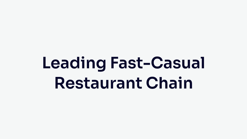 Serving Security at Scale: How a Global Restaurant Brand Saw Fraud Prevention ROI in Just Six Weeks