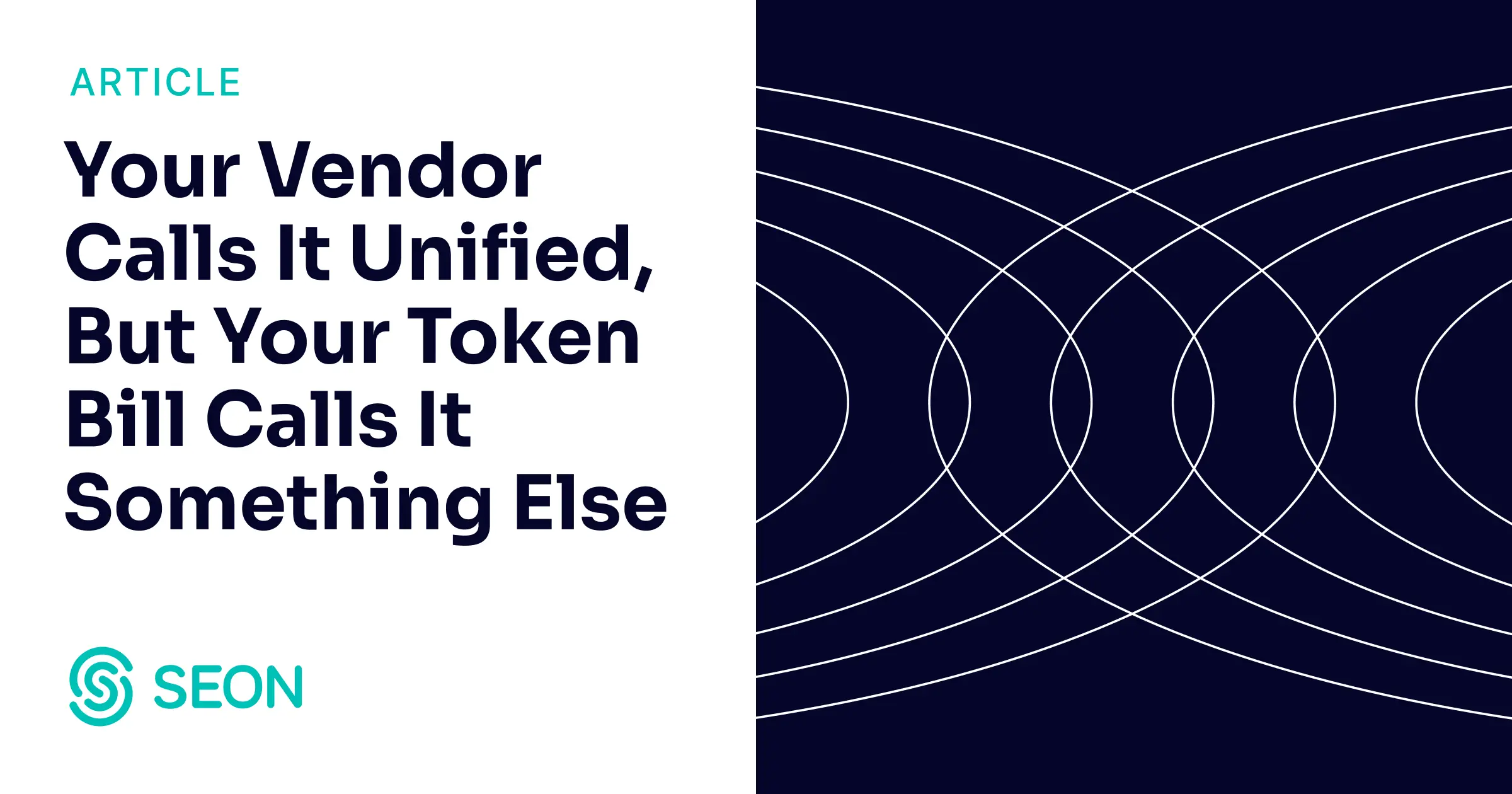 Your Vendor Calls It Unified, But Your Token Bill Calls It Something ...