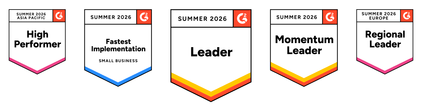 G2 badge from 2026 summer